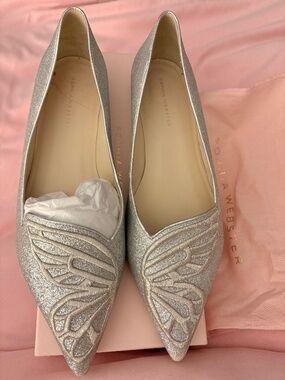 Sophia Webster Bibi butterfly flats 42